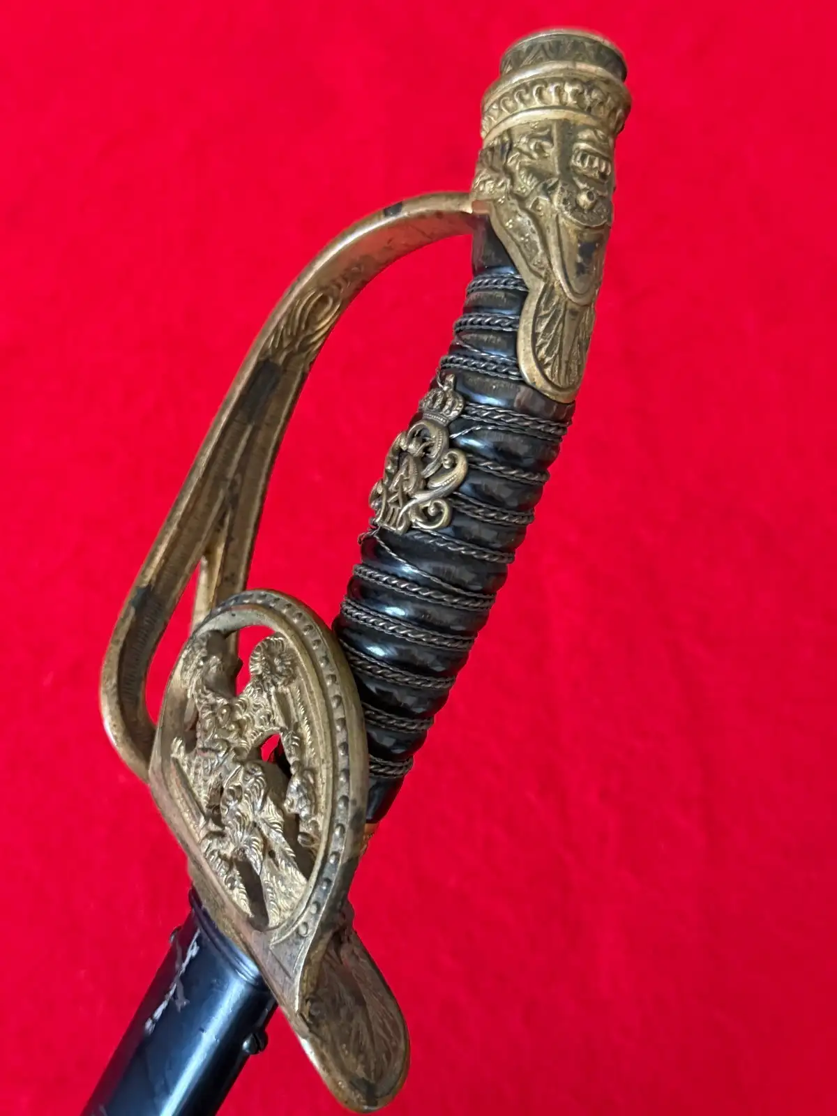 Original Prussian Imperial M1889 Officer Sword - View 13