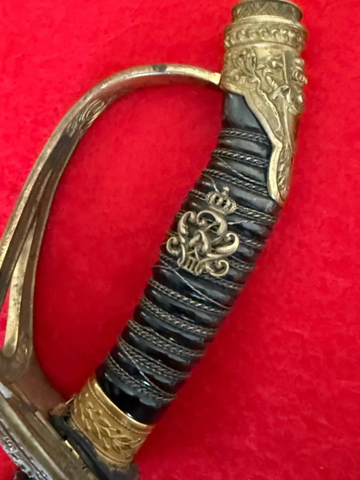 Original Prussian Imperial M1889 Officer Sword - View 15