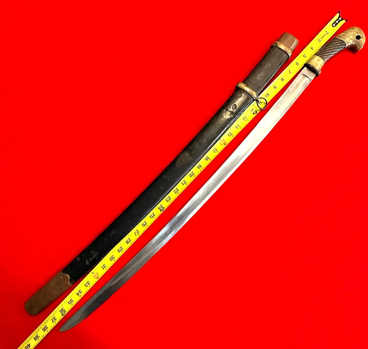 Original Soviet M1927 Cavalry Shashka Sword alternate view