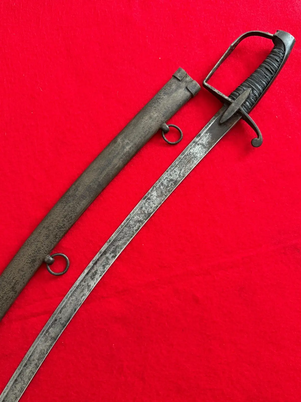 Prussian Napoleonic Era Hussar Cavalry Saber alternate view