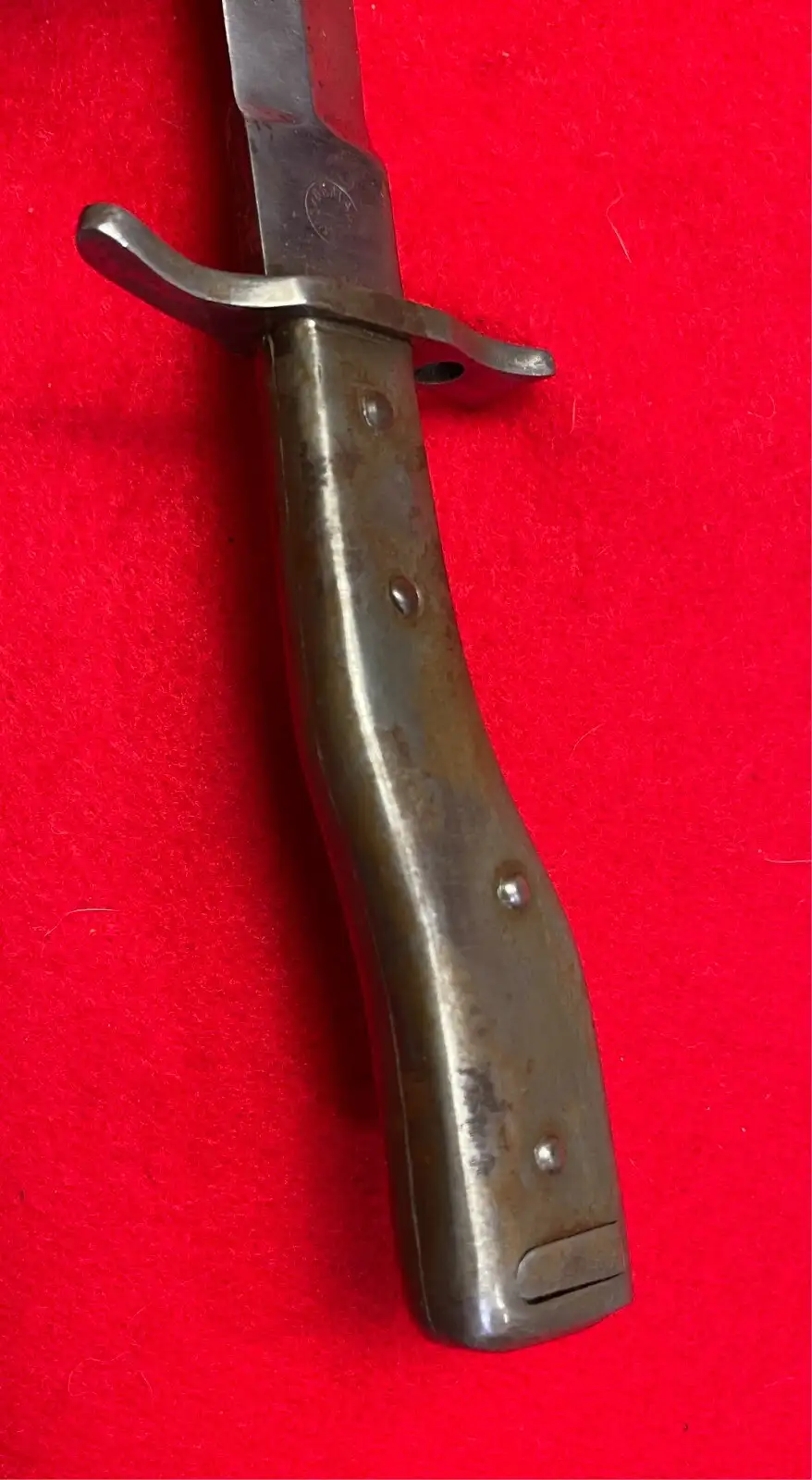German WW1 M1915 Crank Handle Ersatz Bayonet - View 11