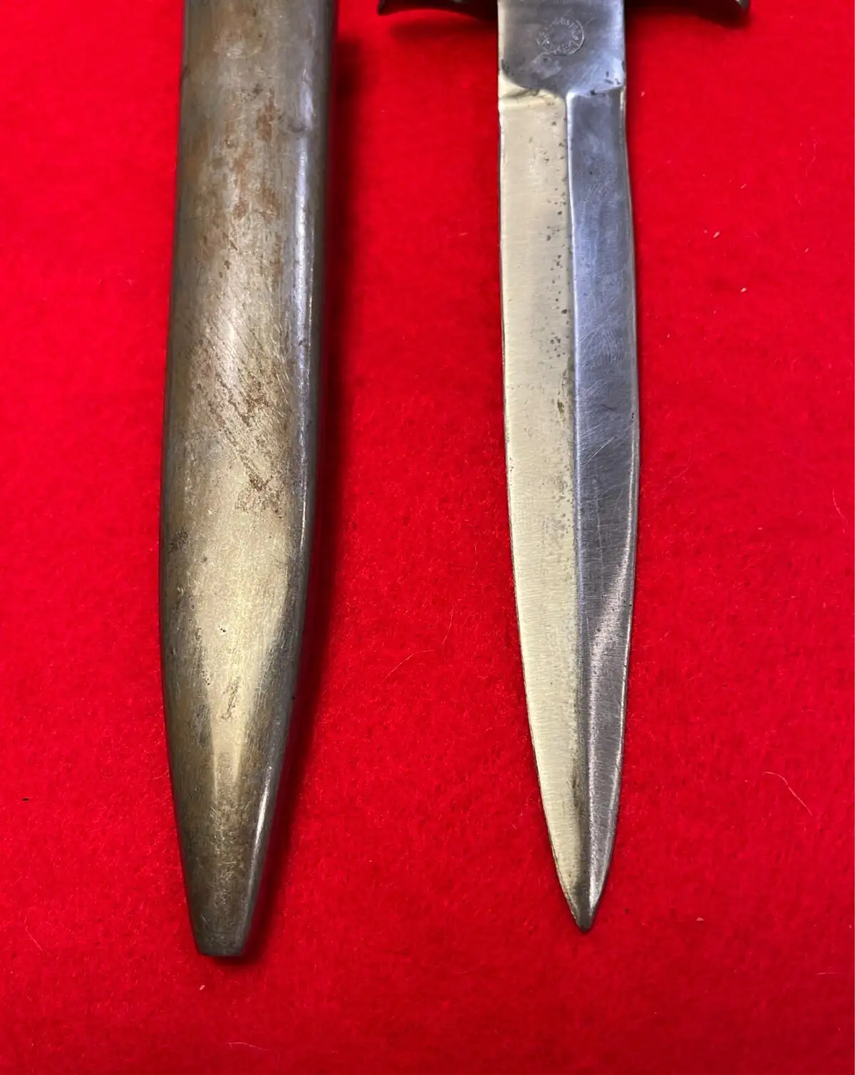 German WW1 M1915 Crank Handle Ersatz Bayonet - View 4