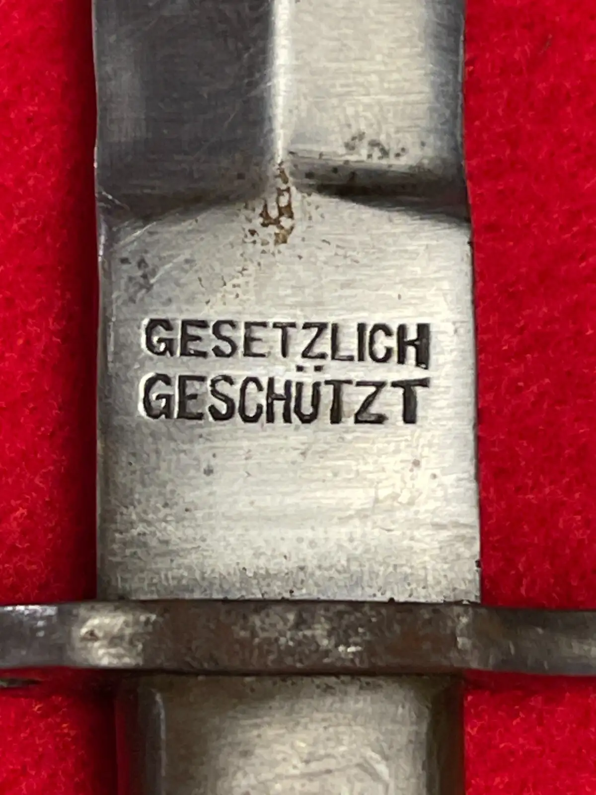 German WW1 M1915 Crank Handle Ersatz Bayonet - View 7
