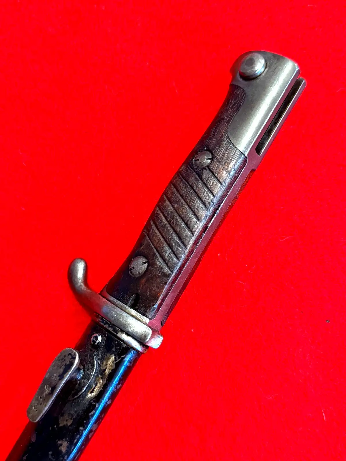 German WW1 M1898 Sawback Pioneer Bayonet - View 16