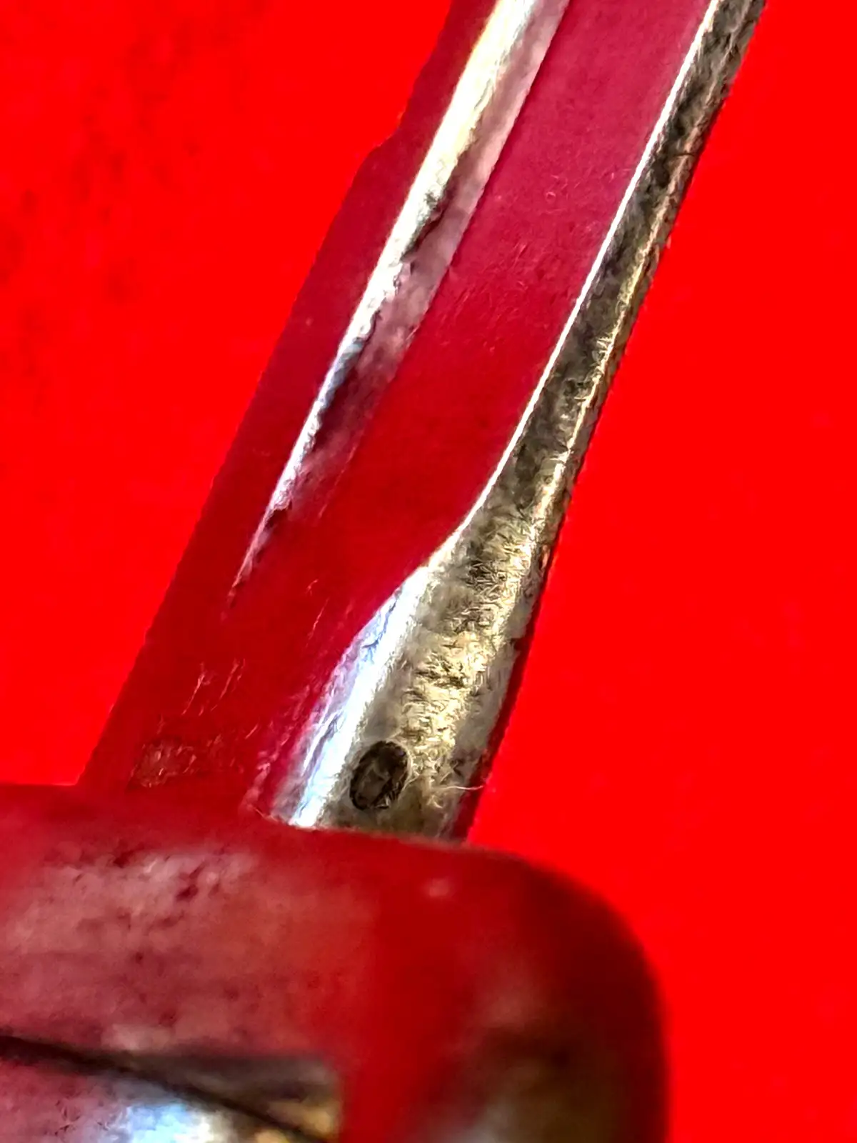 German WW1 M1898 Sawback Pioneer Bayonet - View 9