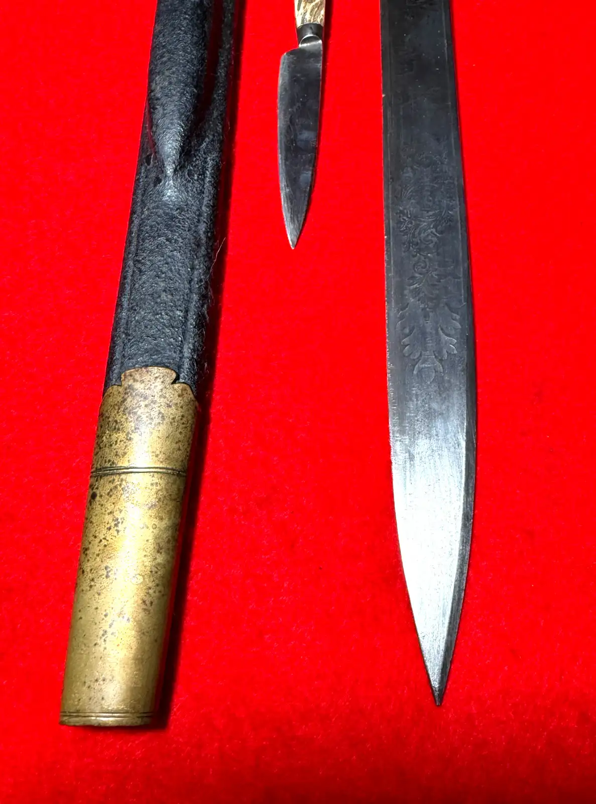 German Imperial Triple Etched Forestry Cutlass - View 4