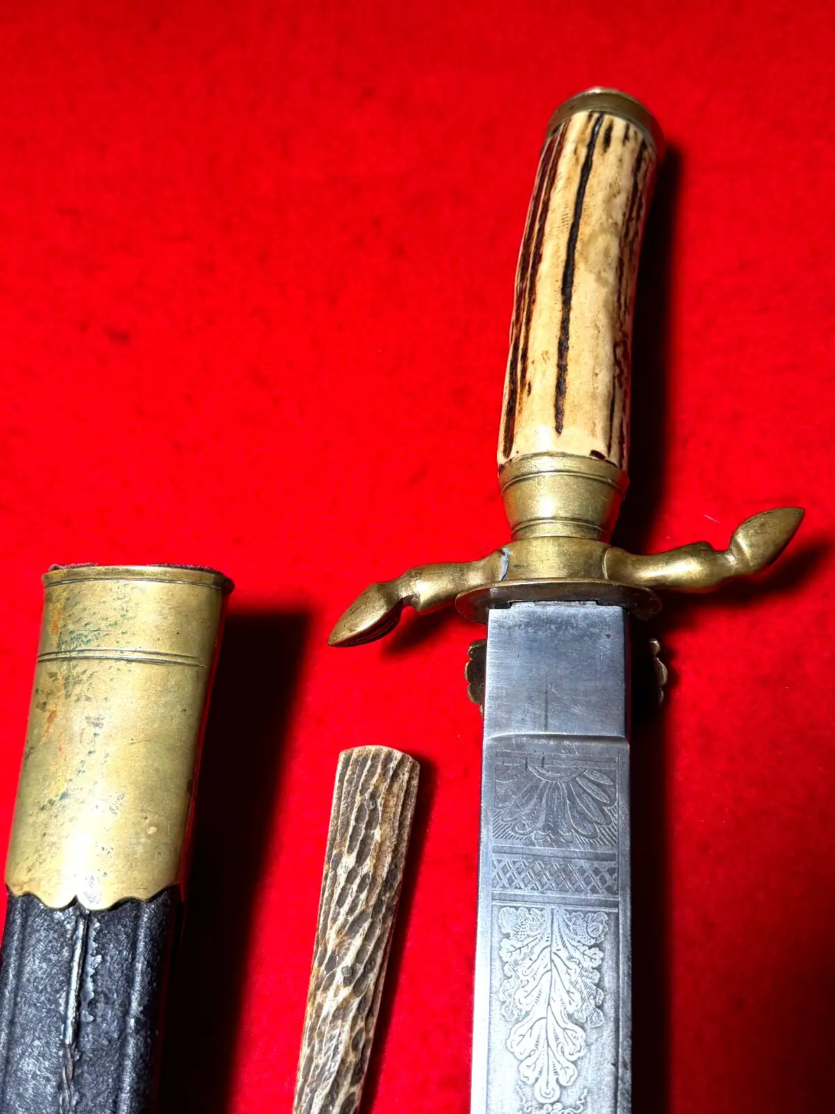 German Imperial Triple Etched Forestry Cutlass - View 5