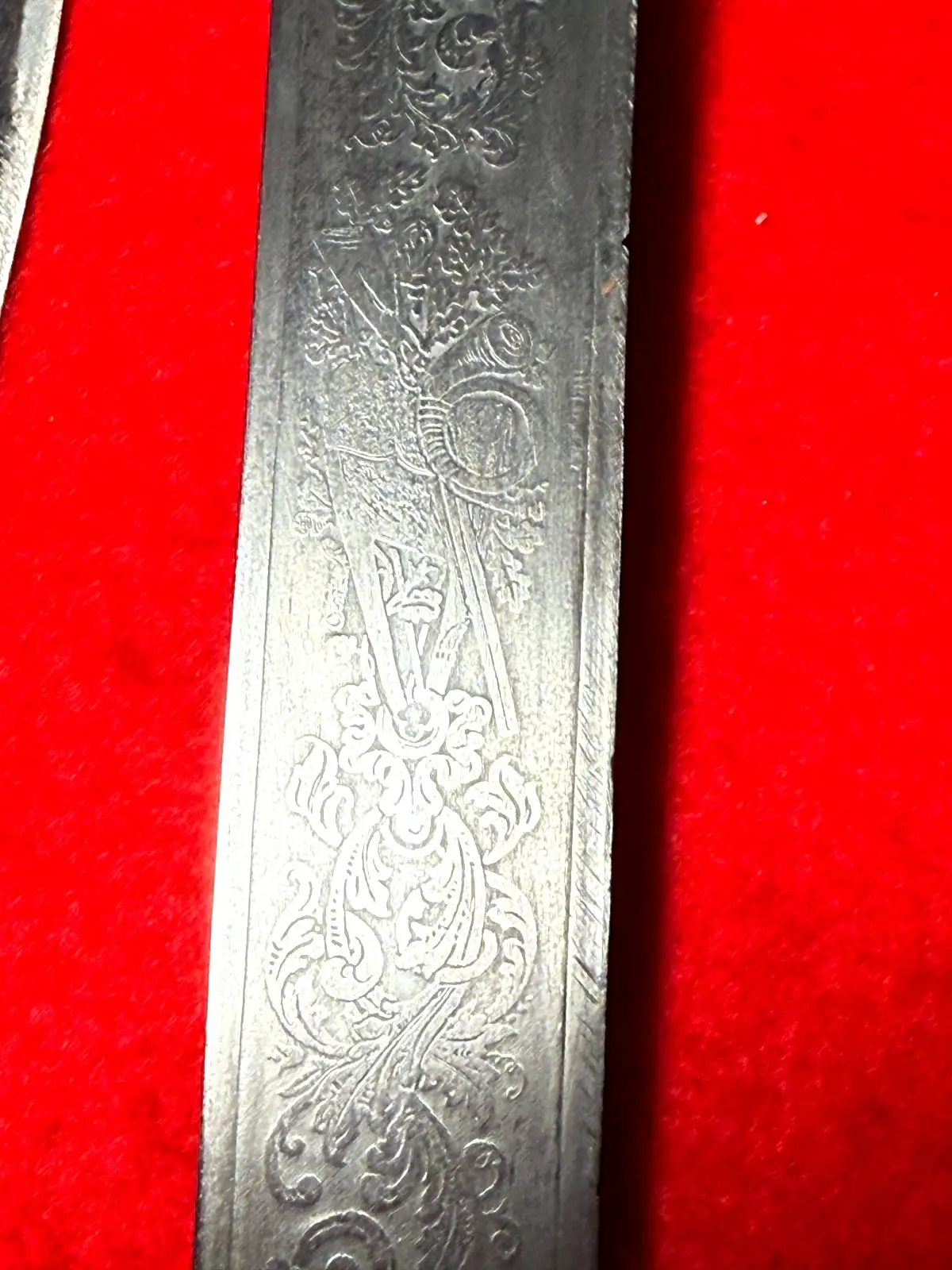 German Imperial Triple Etched Forestry Cutlass - View 9
