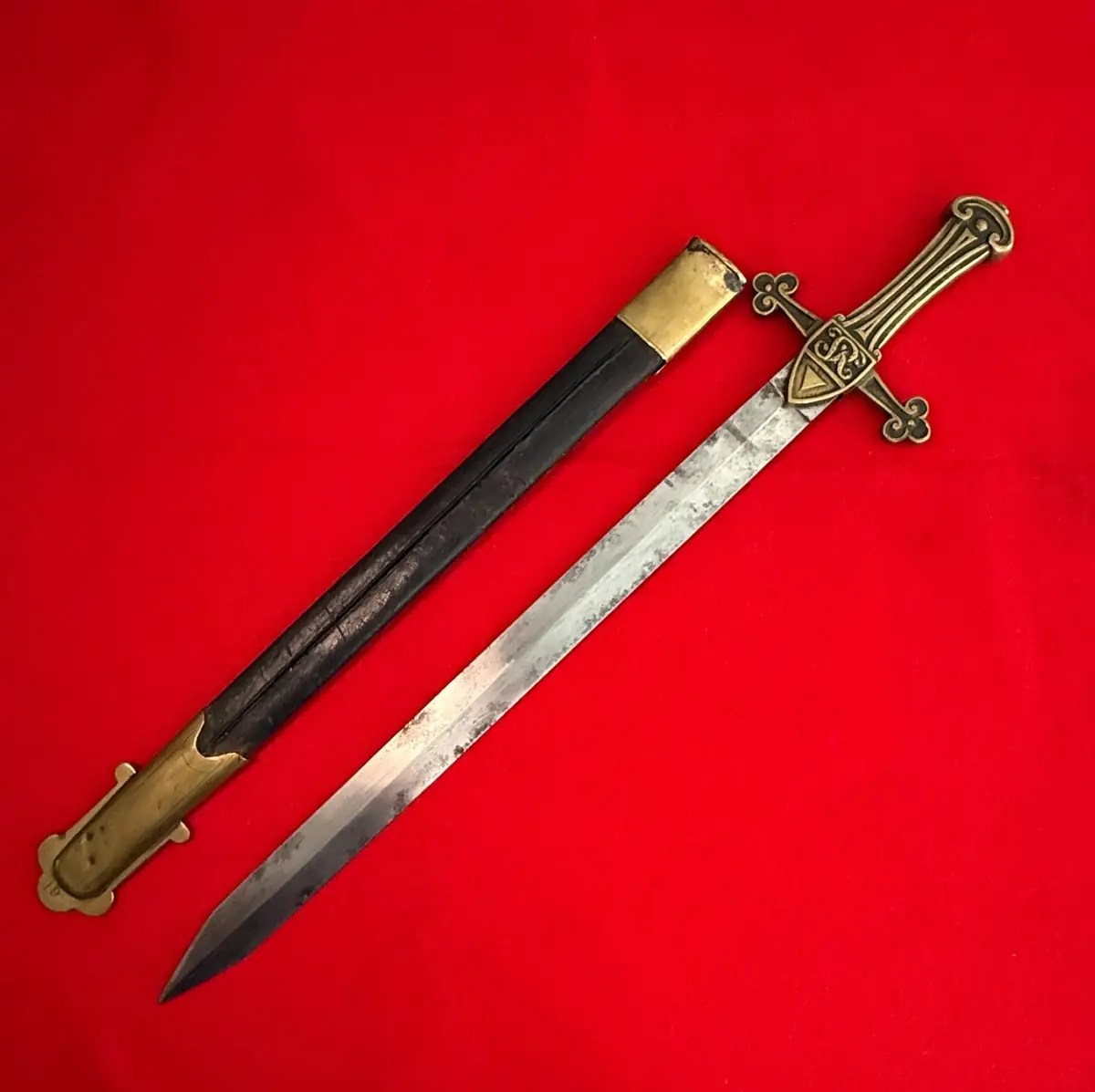 Antique British Pattern 1856 Mk1 Drummers Sword Fusiliers - 2