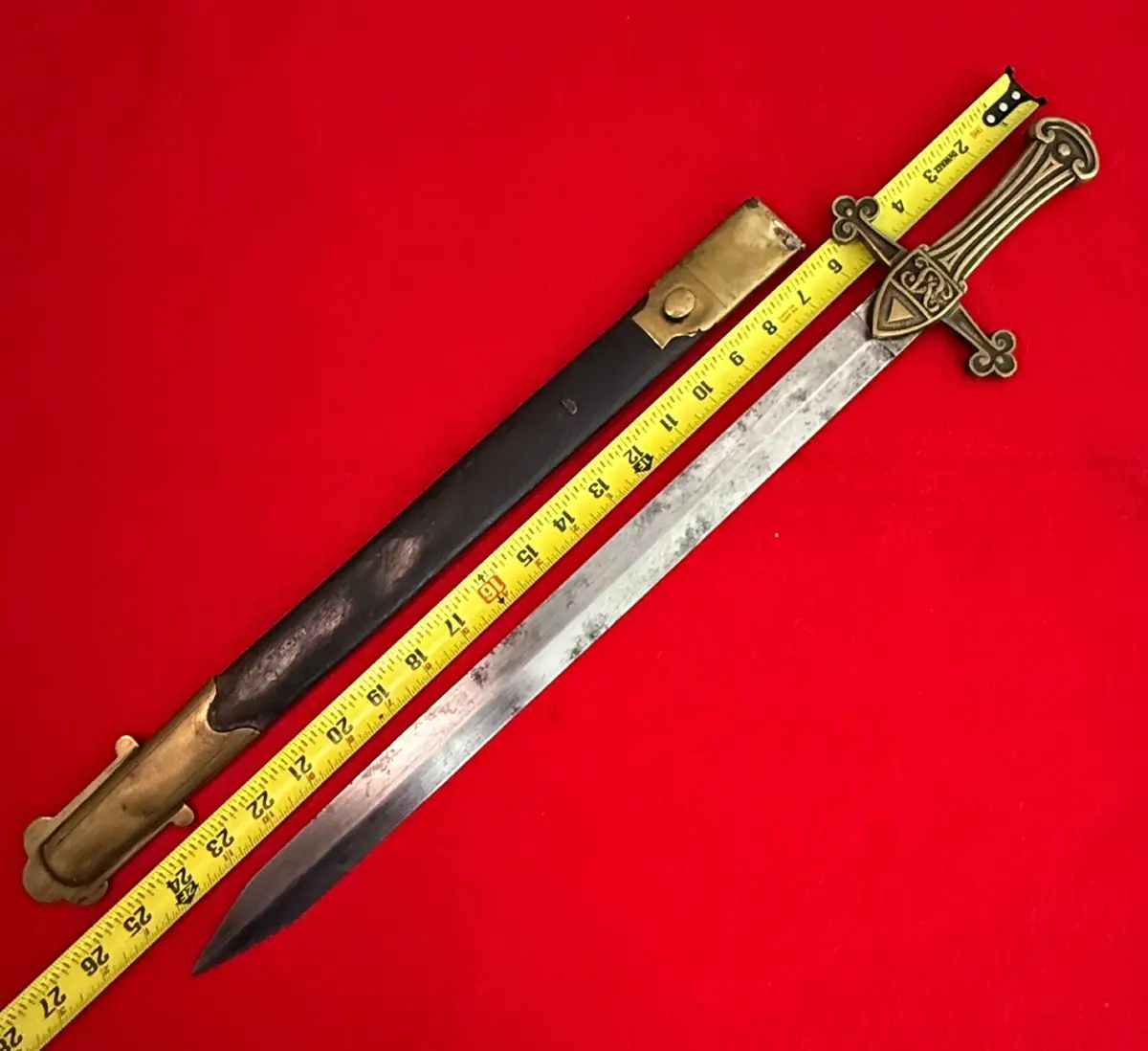 Antique British Pattern 1856 Mk1 Drummers Sword Fusiliers - 3