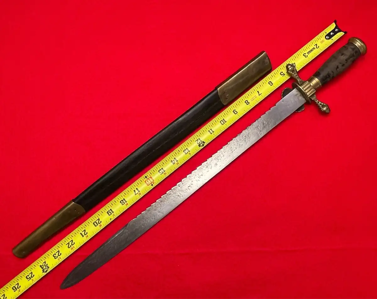 Original European Antique Hunting Sword - View 3