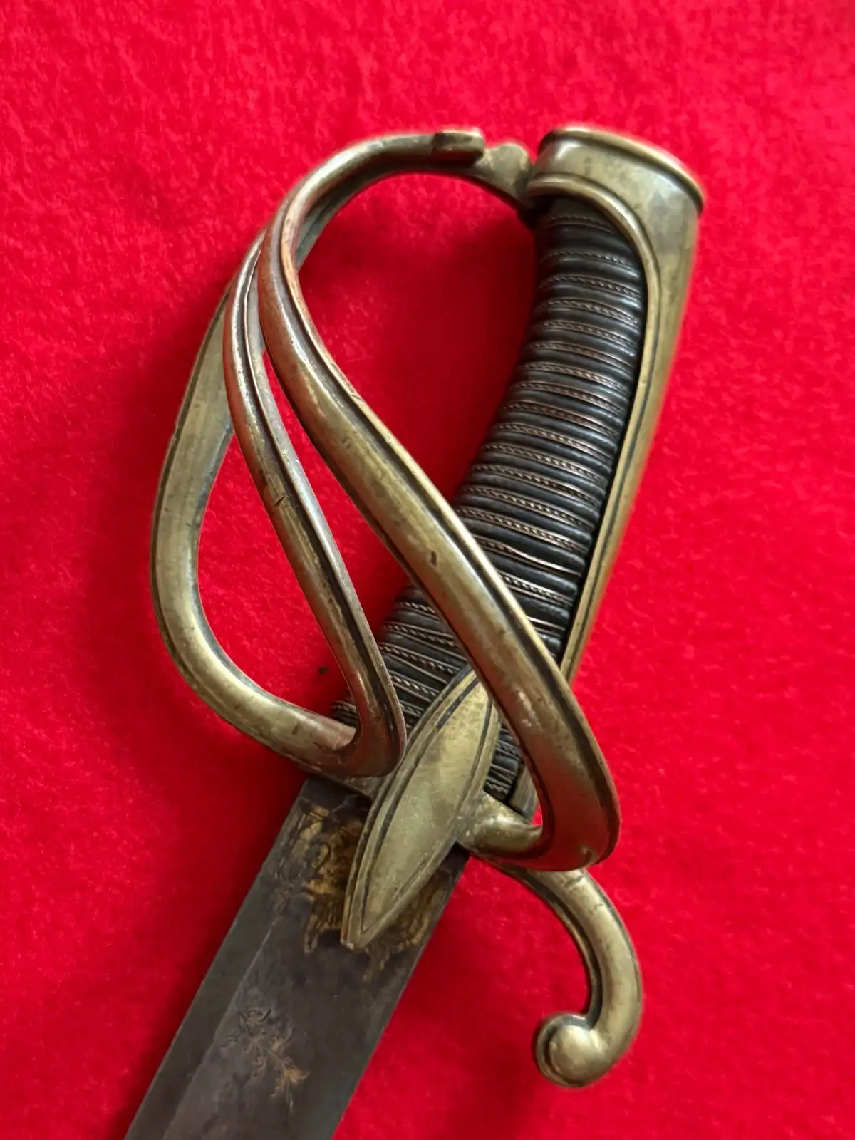 French Napoleonic Light Cavalry Officer Saber - View 21