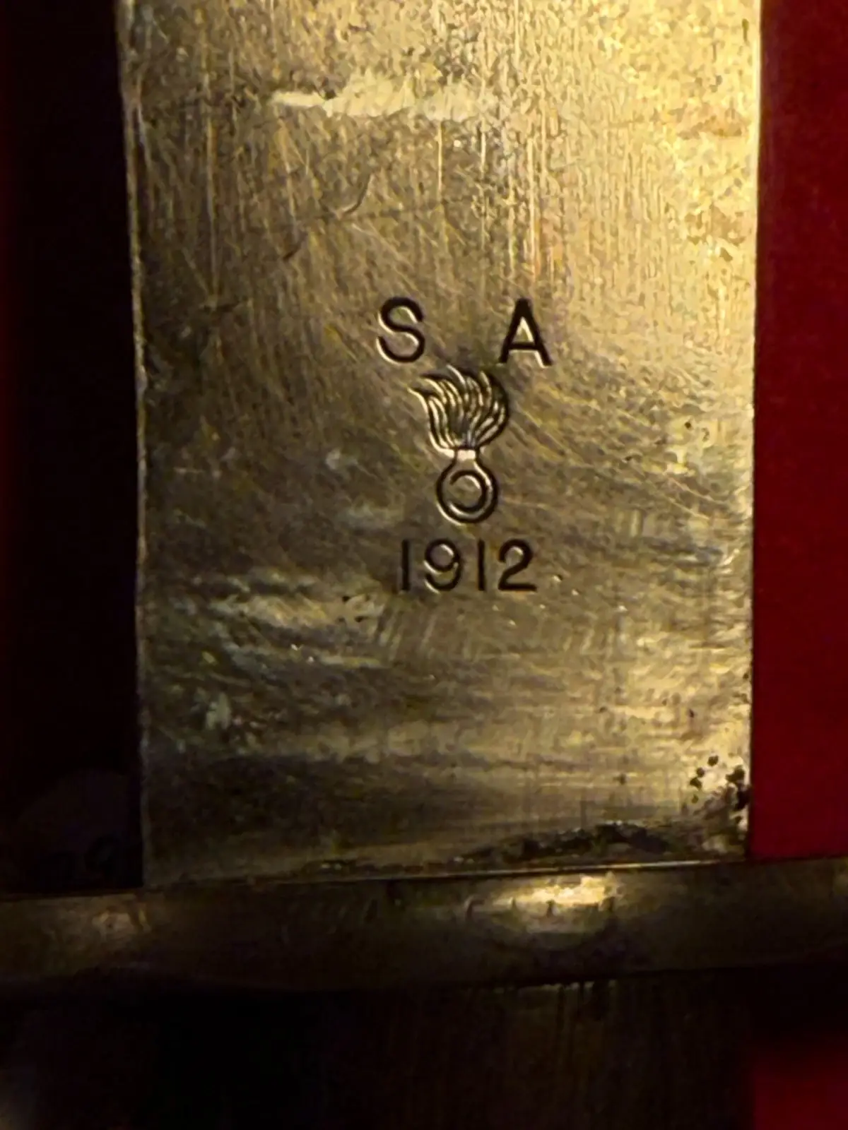 WW1 US M1909 BOLO KNIFE SPRINGFIELD ARMORY 1912 - 8