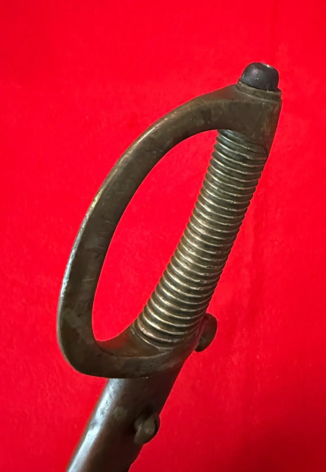 VINTAGE SPANISH 1896 PATTERN INFANTRY TROOPER SABER - 9