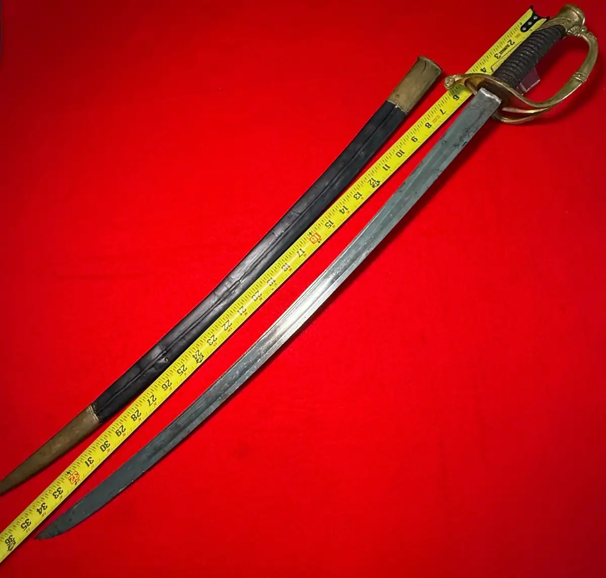 French M1822 Cavalry Officer Sabre alternate view