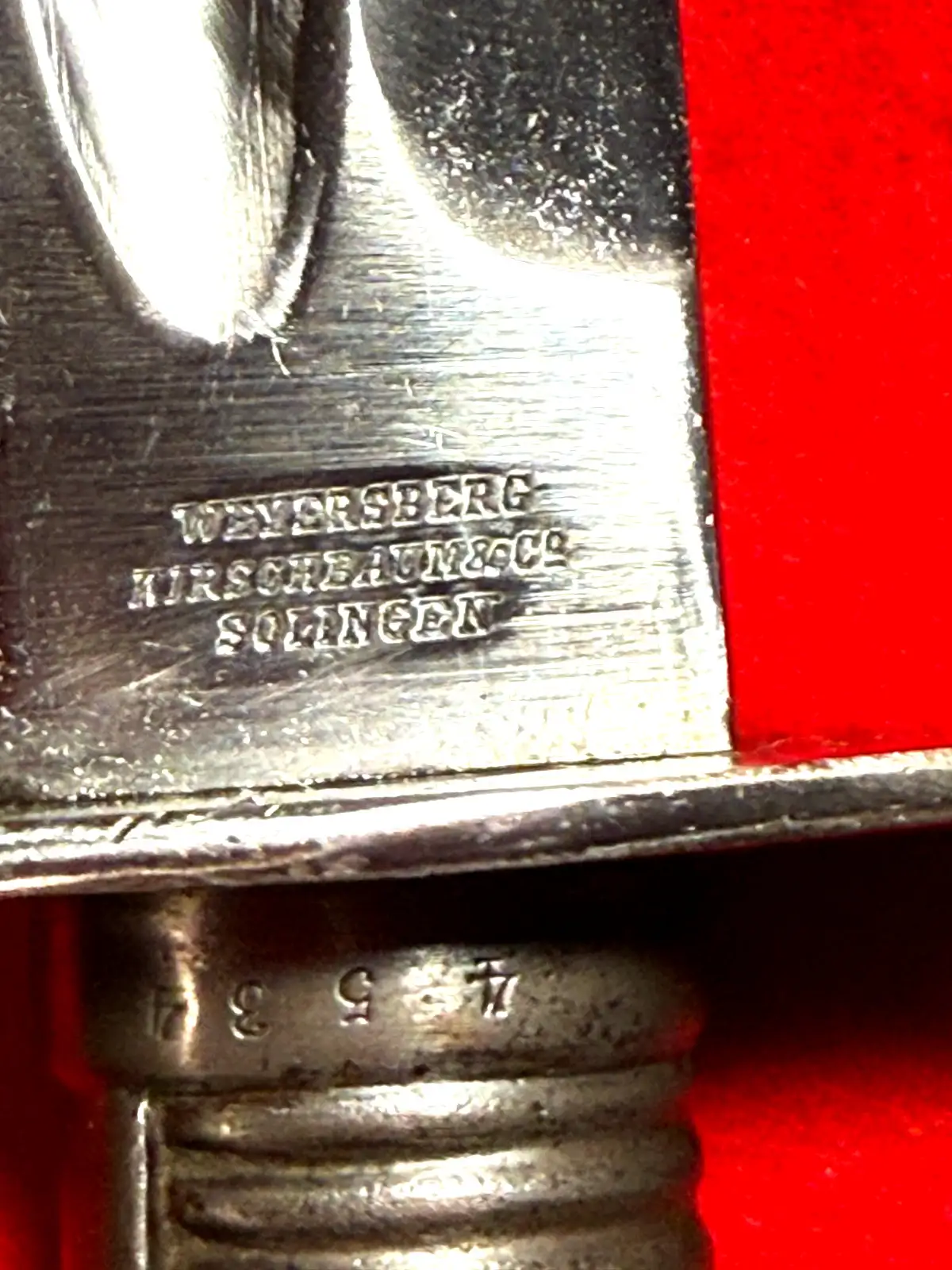 Argentine M1898 Cavalry Service Saber - View 10