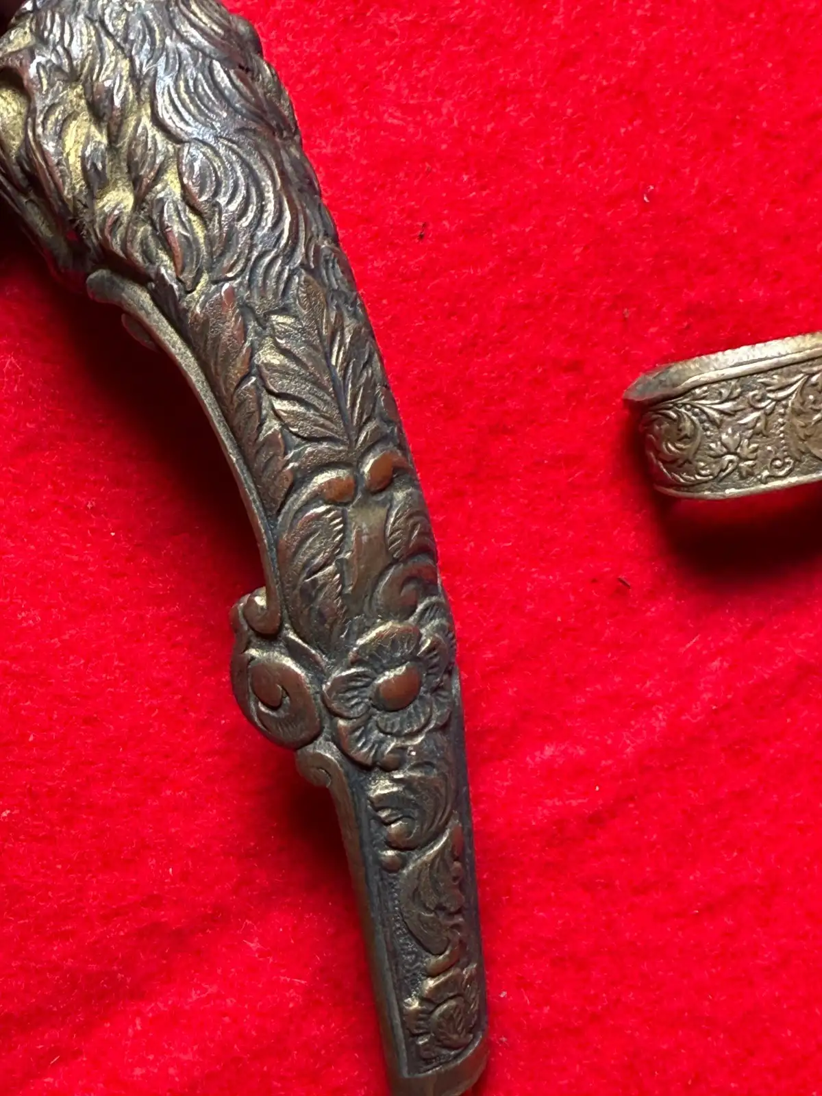 German WW1 WW2 Cavalry Saber Hilt Parts - View 5
