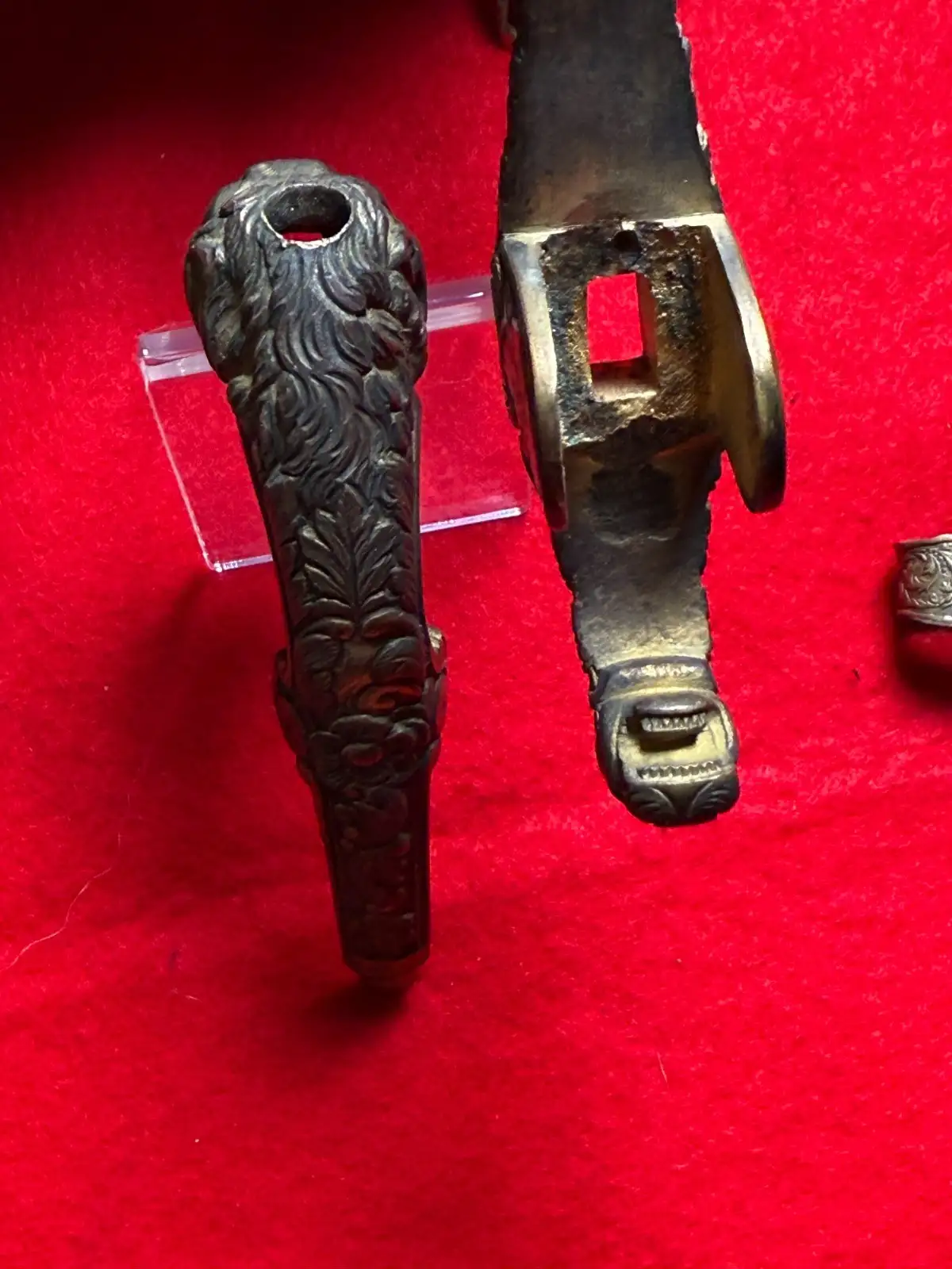 German WW1 WW2 Cavalry Saber Hilt Parts - View 6