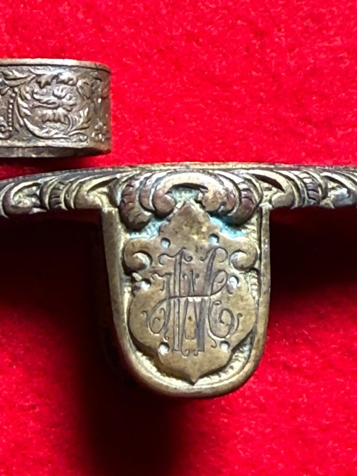 German WW1 WW2 Cavalry Saber Hilt Parts - View 7