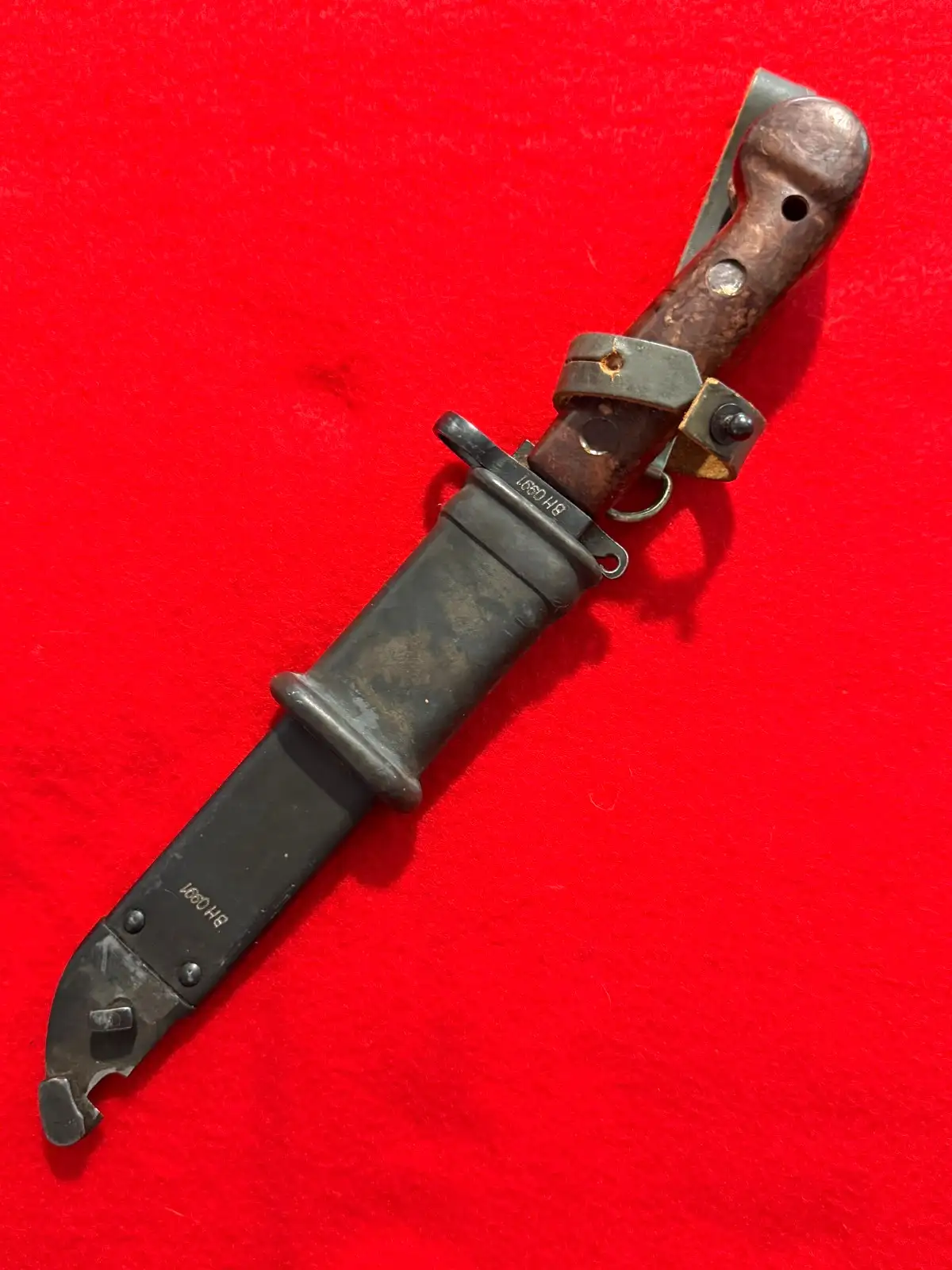 Romanian Cold War Type I AK47 Bayonet alternate view
