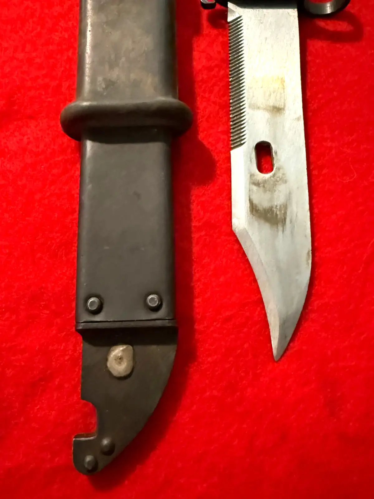 Romanian Cold War Type I AK47 Bayonet - View 5