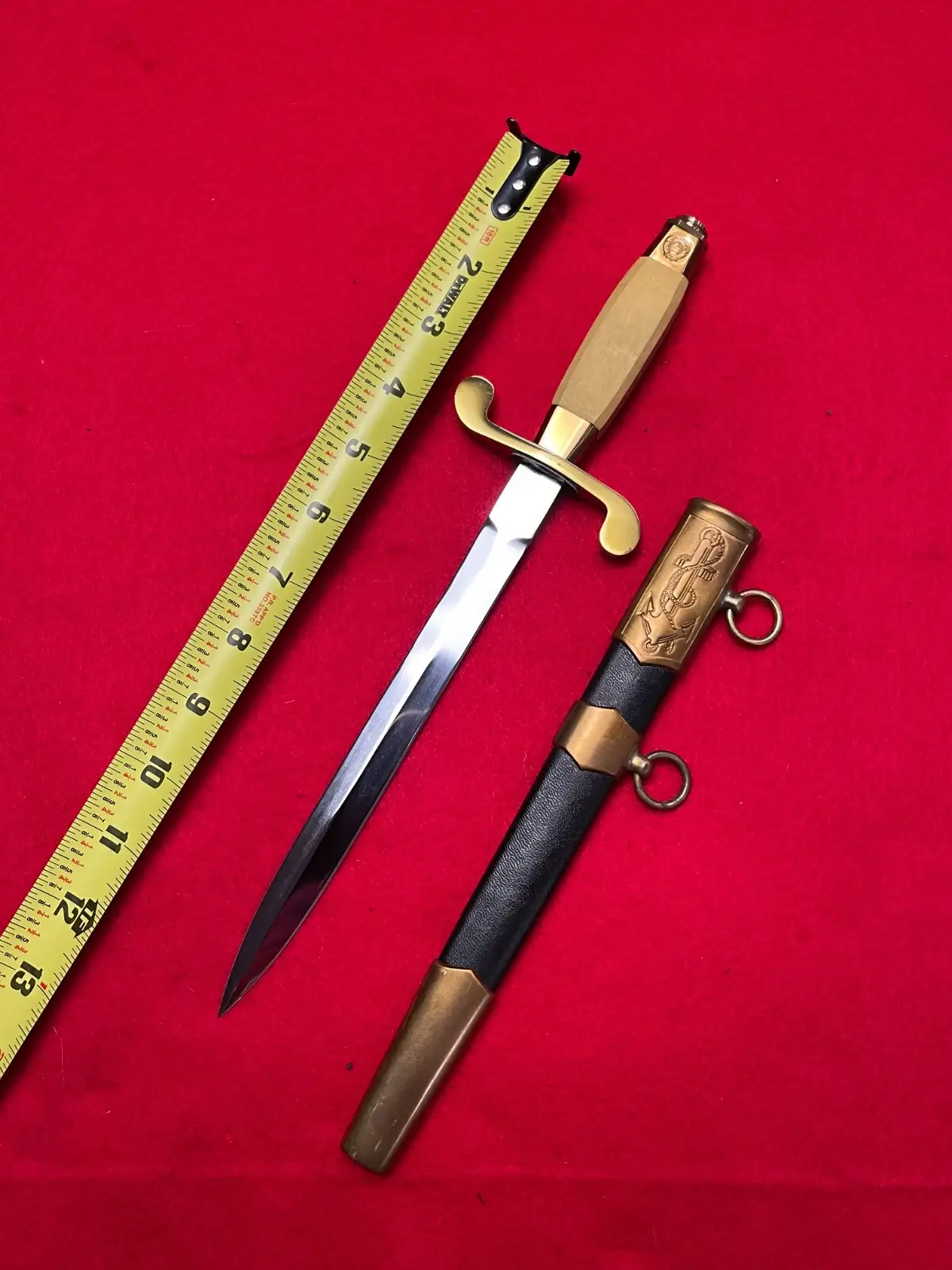 Soviet Navy Officer Ceremonial Dagger alternate view