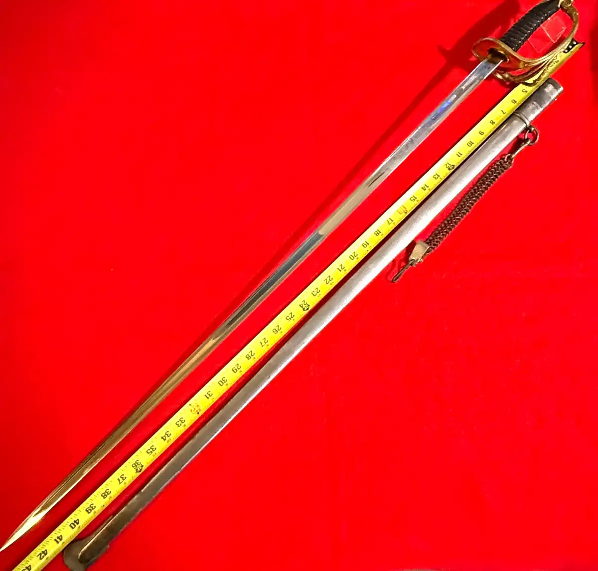 Belgian M1822 Cavalry Officer Sabre alternate view