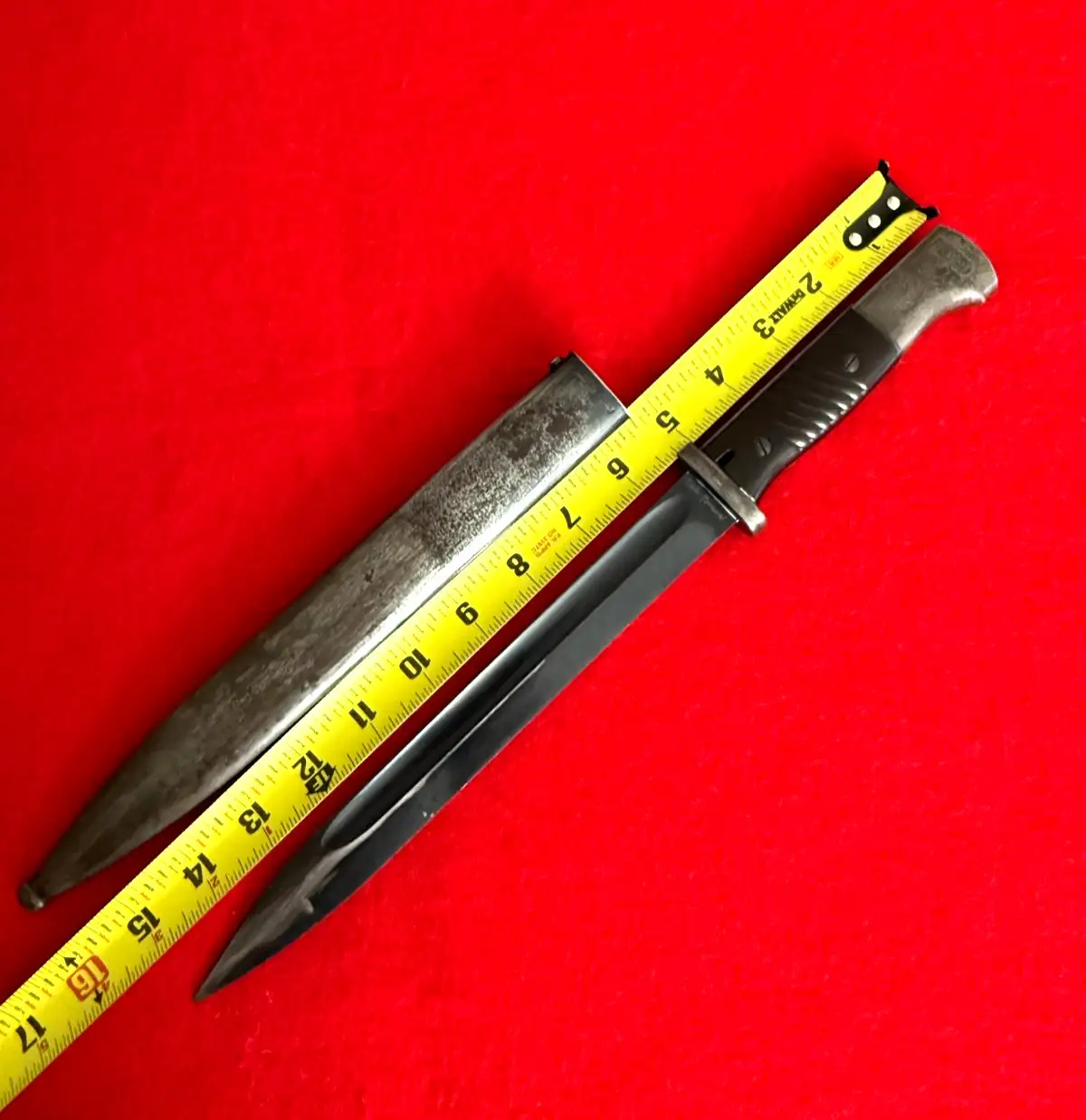 German WW2 K98 Mauser Elite Diamant Bayonet alternate view