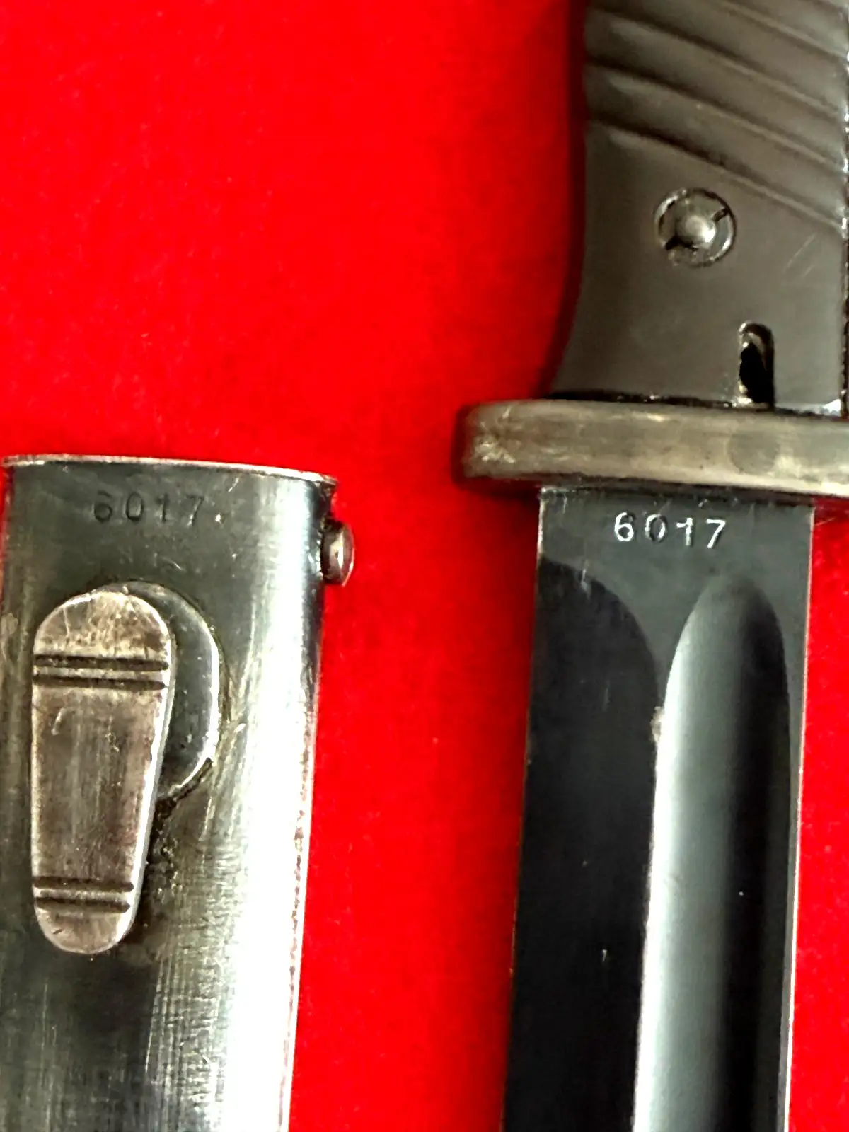 German WW2 K98 Mauser Elite Diamant Bayonet - View 6