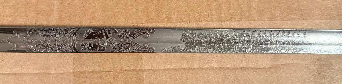 German WW1 Bavarian Ulanen Officer Sword - View 22