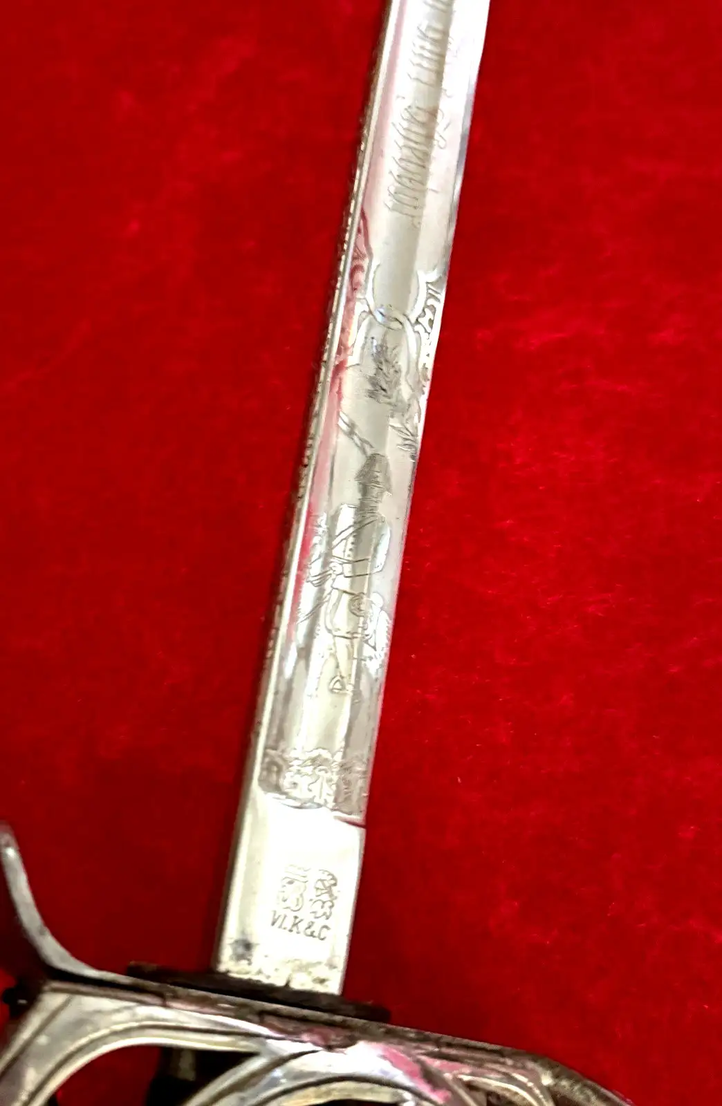German WW1 Bavarian Ulanen Officer Sword - View 7