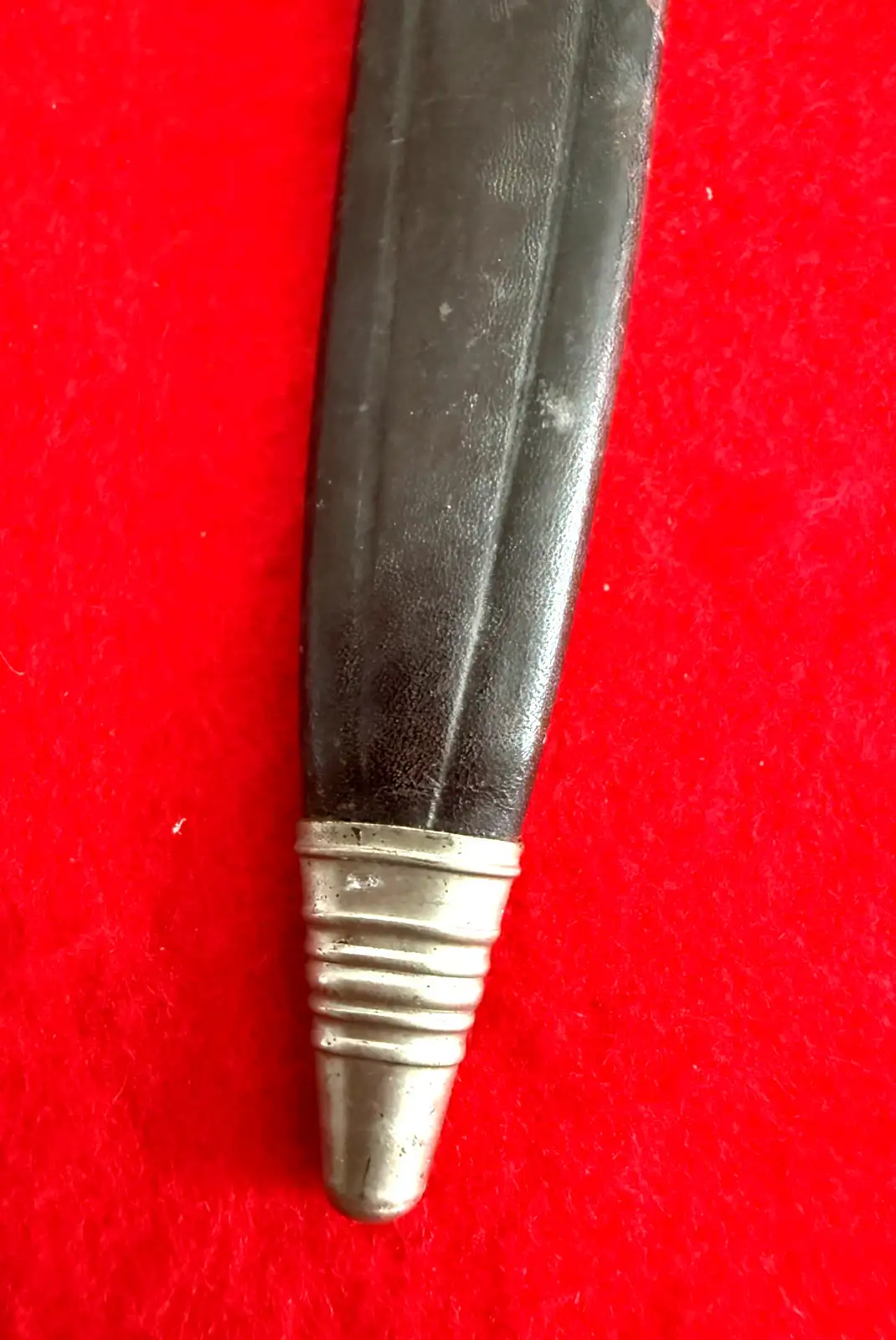 German 20th Century Leather Knife Scabbard - View 3
