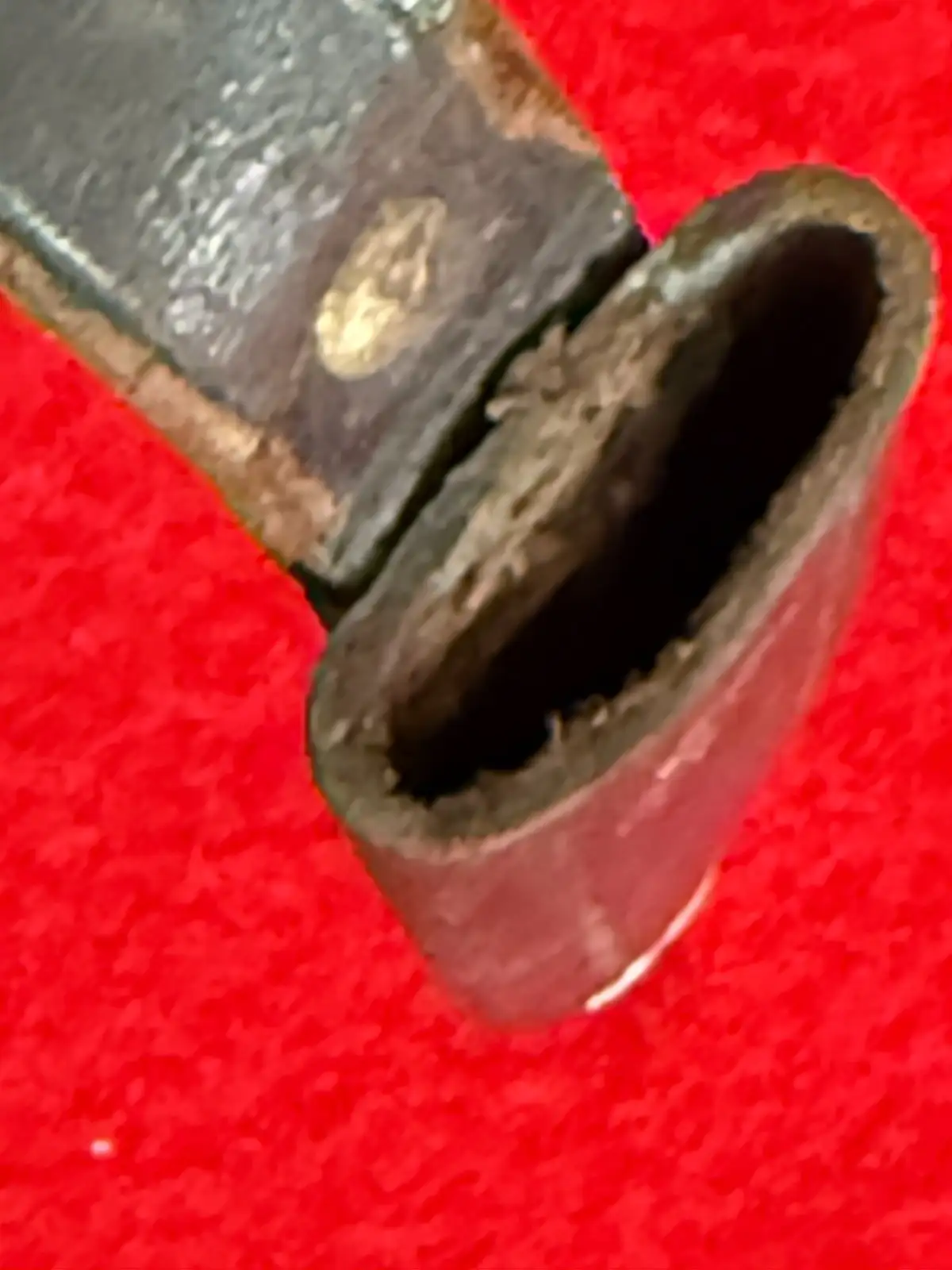 German 20th Century Leather Knife Scabbard - View 7