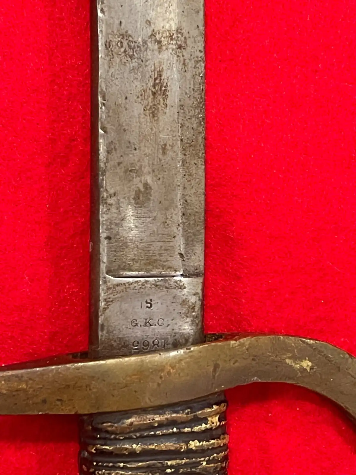 US Army M1840 Light Artillery Saber alternate view