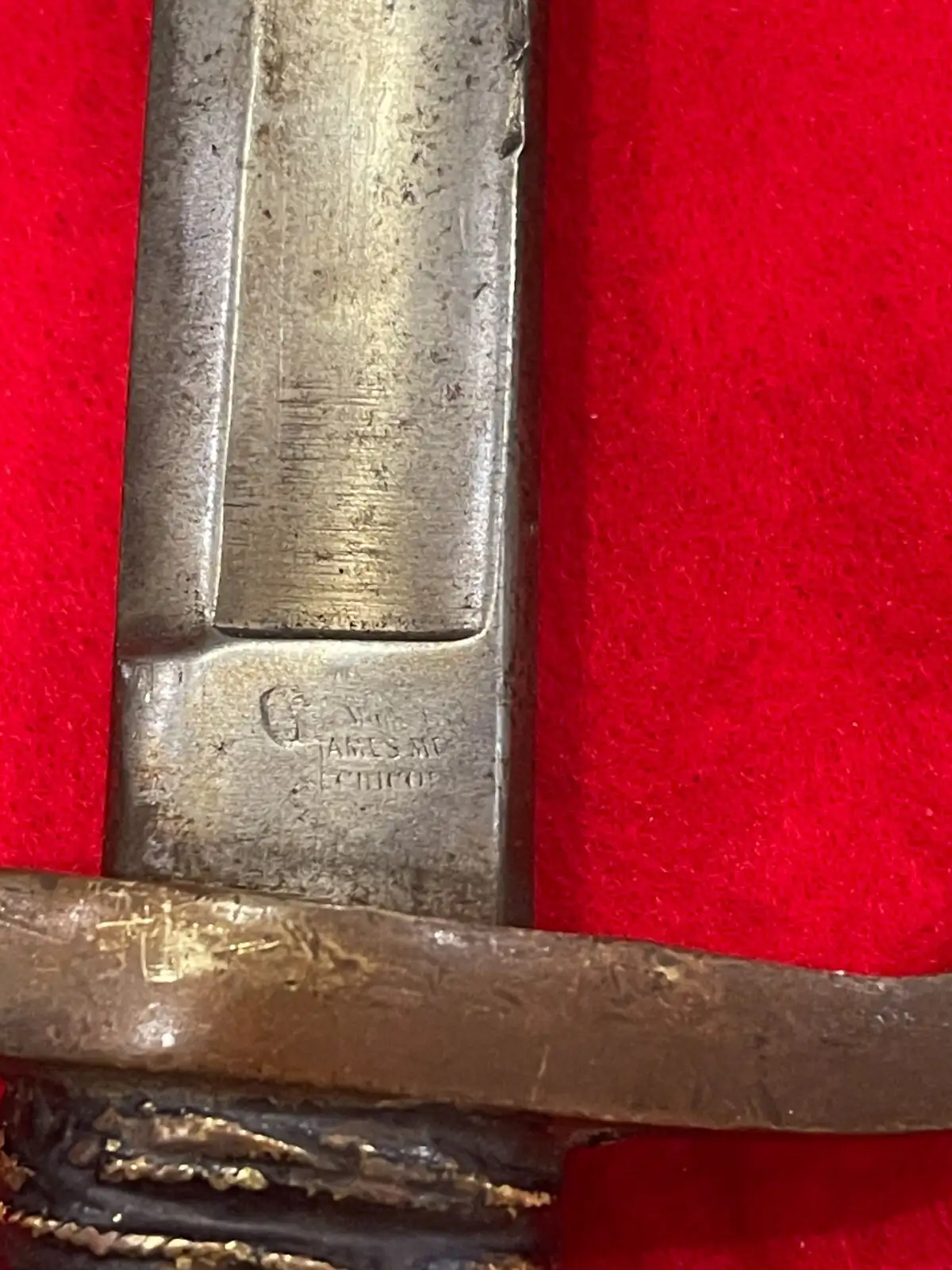 US Army M1840 Light Artillery Saber - View 3
