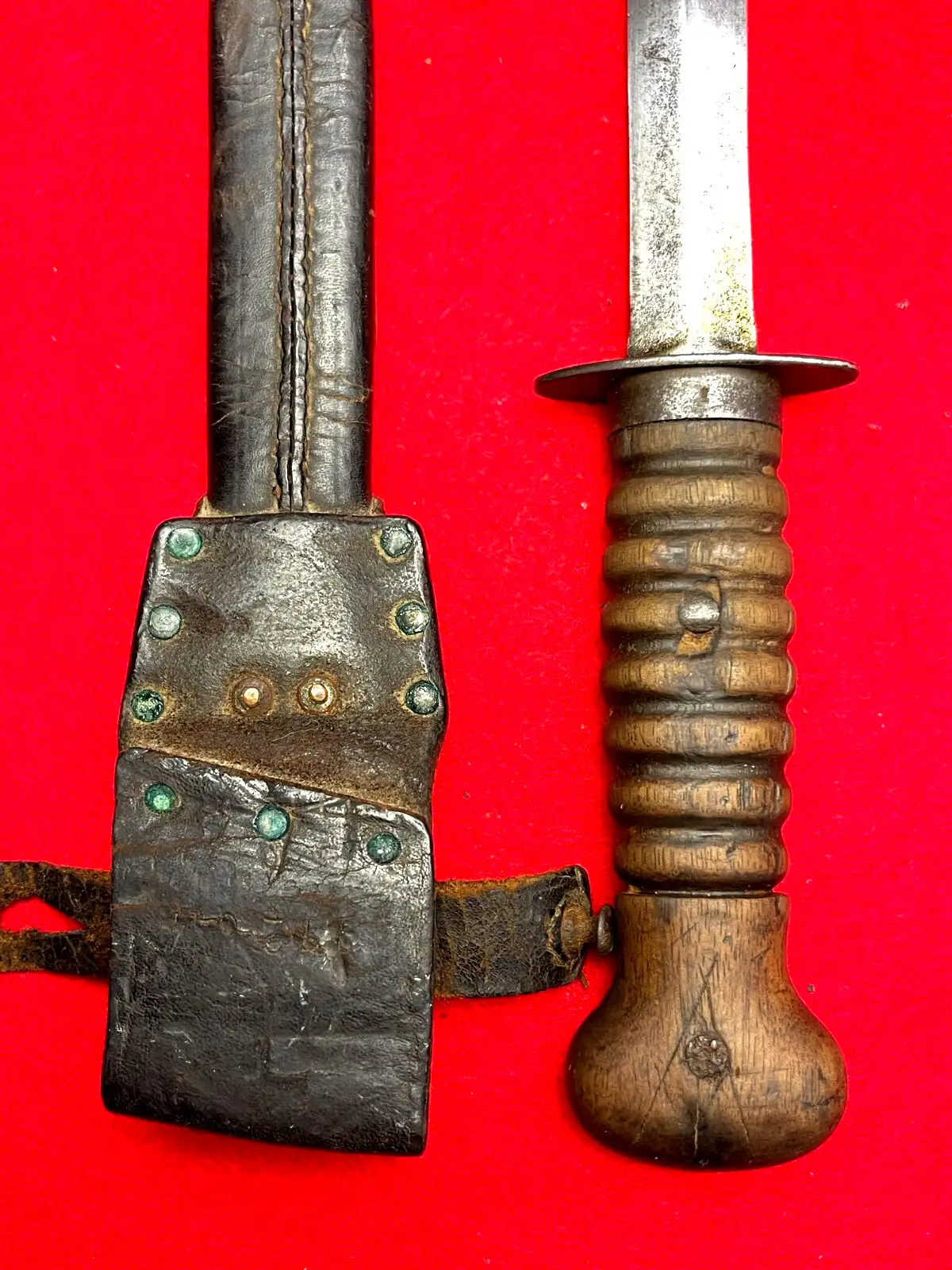 Original Dutch WW2 Stormdolk Fighting Knife - View 7