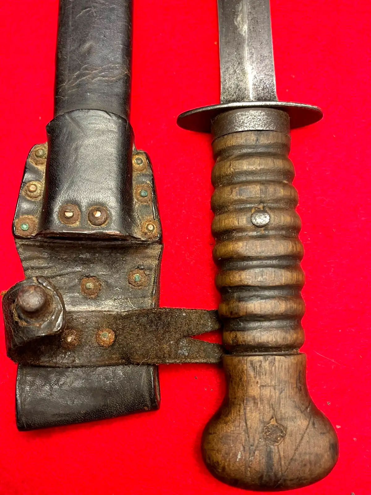 Original Dutch WW2 Stormdolk Fighting Knife - View 8