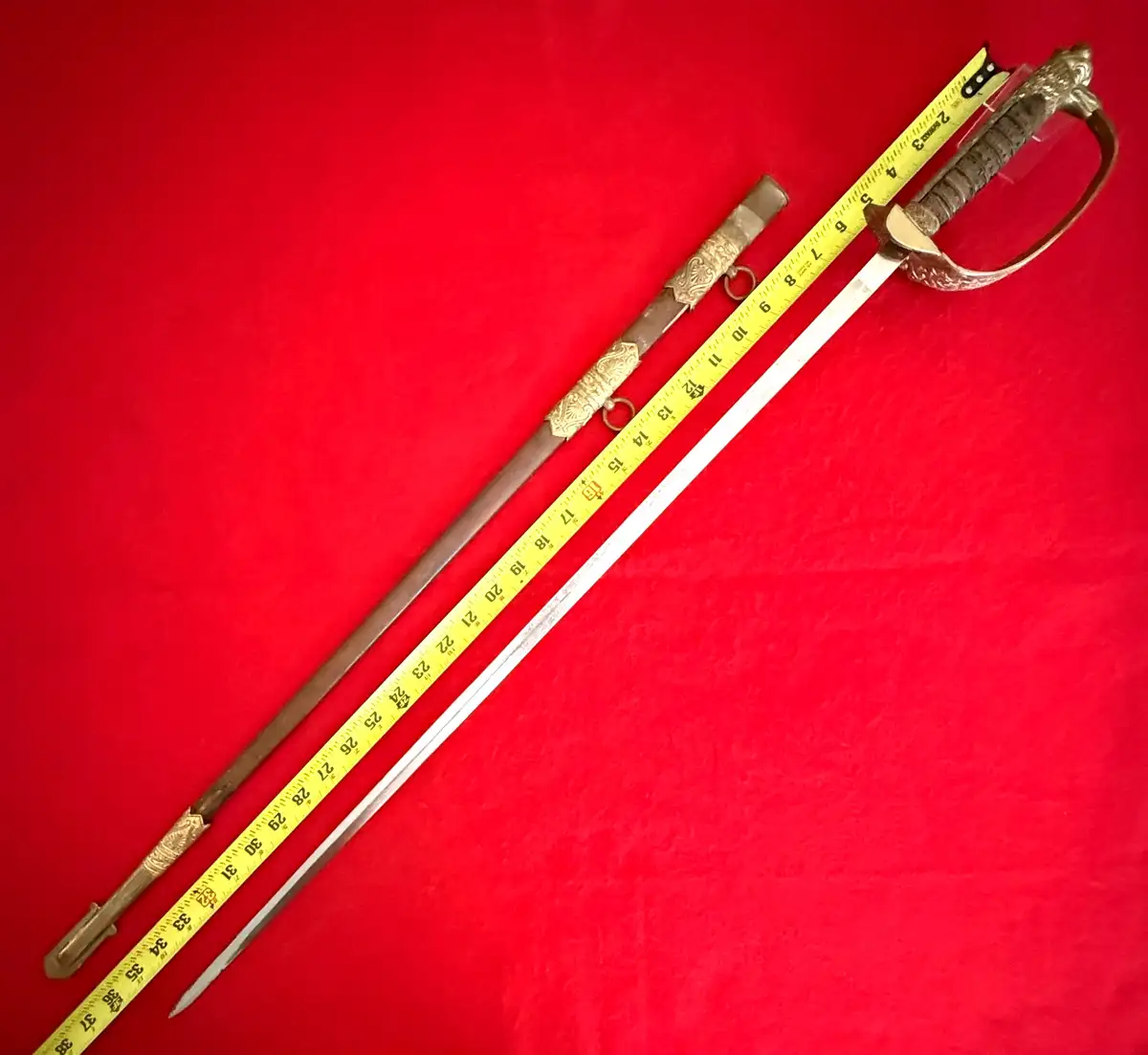 Italian WW2 Air Force Officer M1923 Sword - View 3