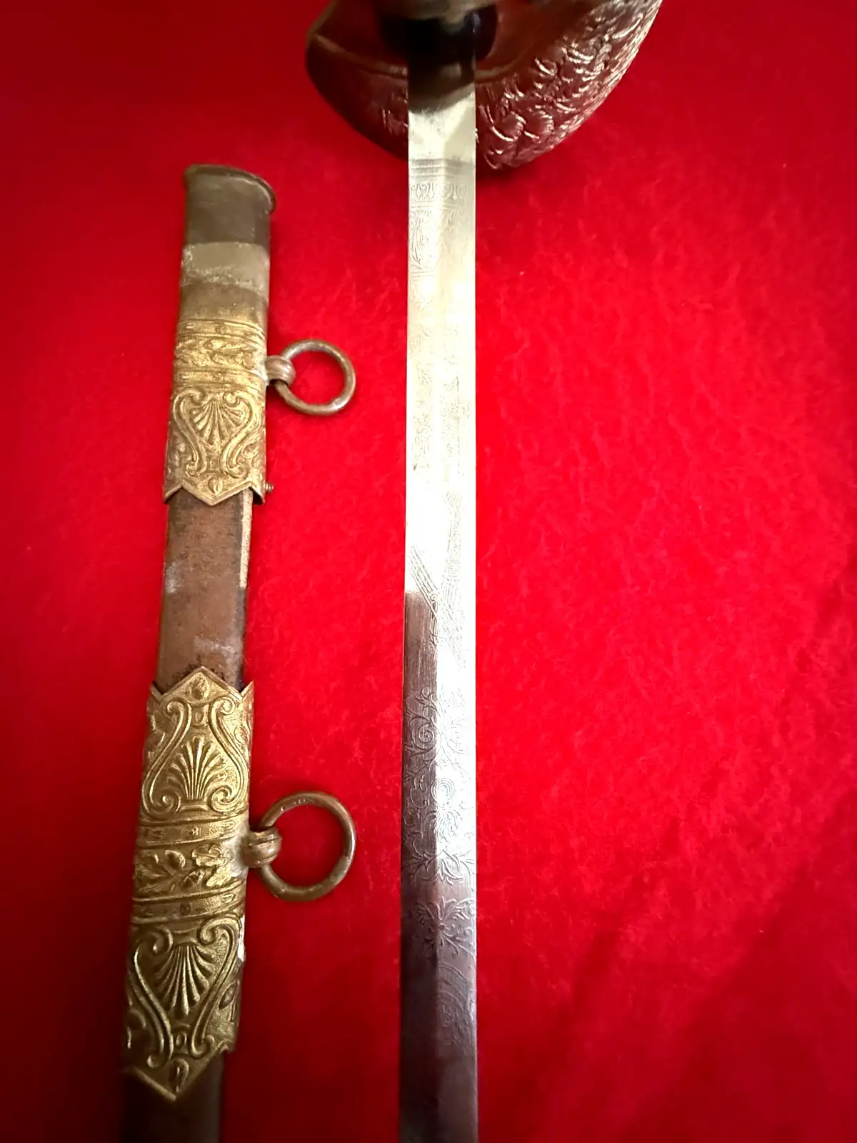 Italian WW2 Air Force Officer M1923 Sword - View 9