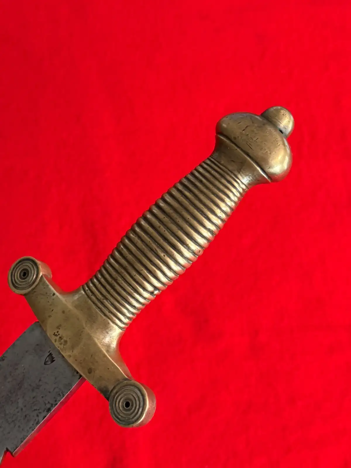 German Swiss 19th Century Sawback Short Sword - View 11