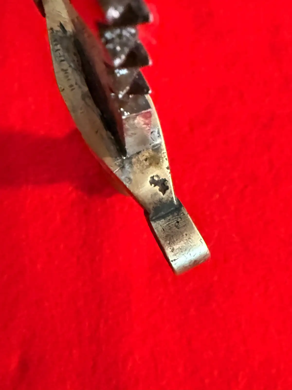 German Swiss 19th Century Sawback Short Sword - View 9