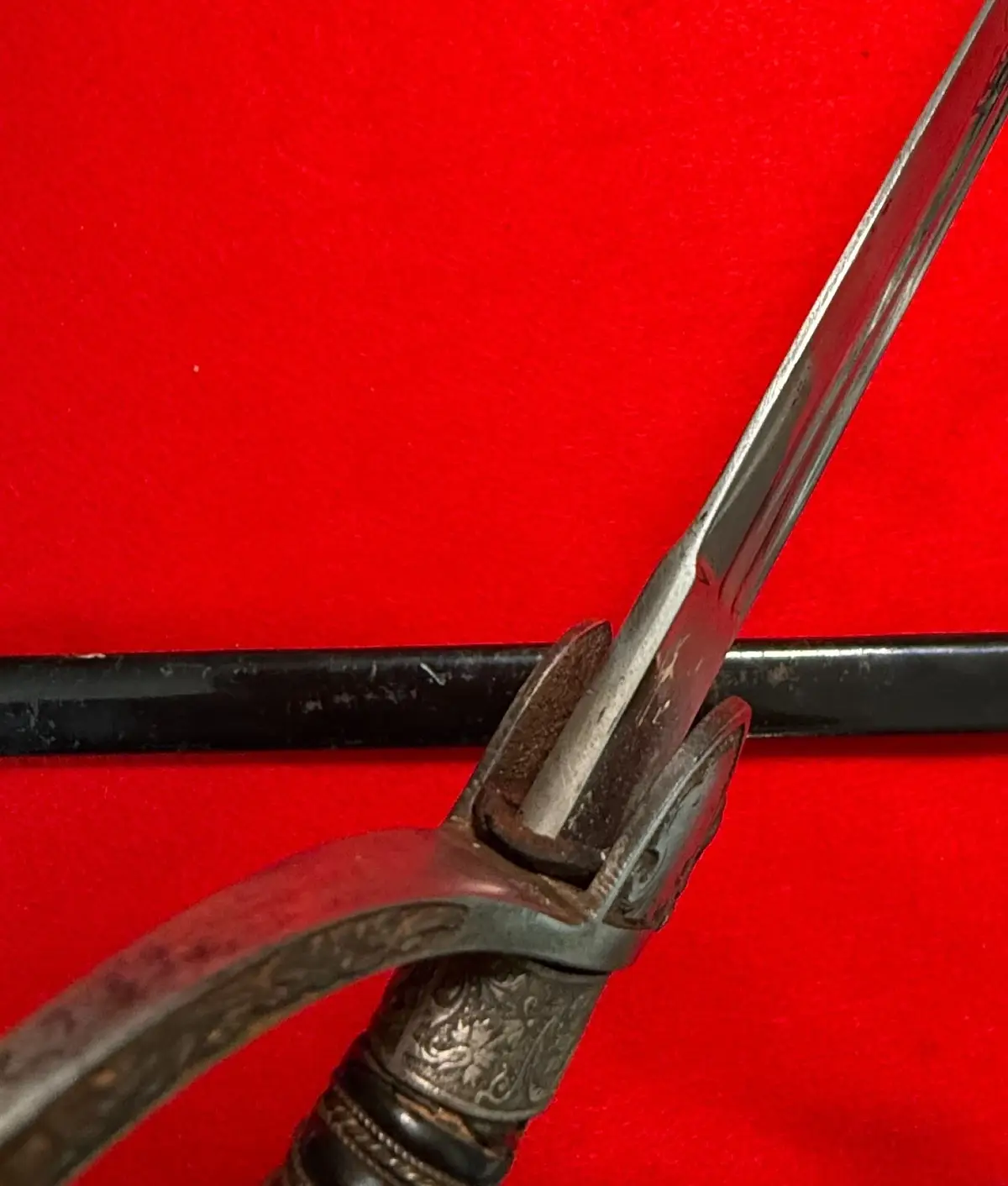 Bavarian M 1898 Cuirassier Officers Sword w/Scabbard - 12