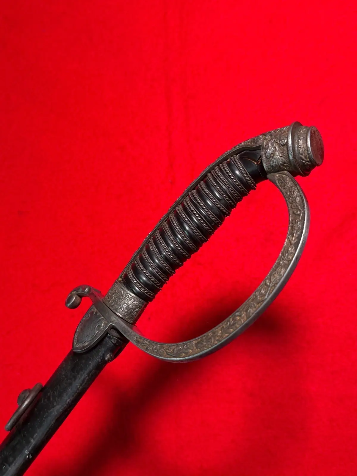 Bavarian M 1898 Cuirassier Officers Sword w/Scabbard - 9
