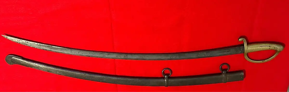 French M1821 Light Artillery Saber alternate view