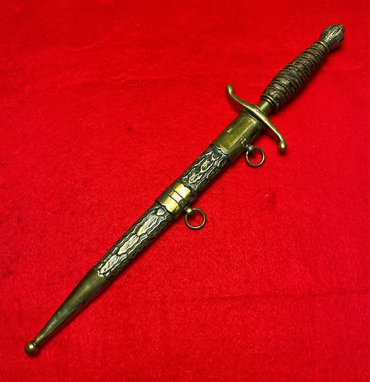 Antique WWII YUGOSLAV ARMY OFFICERS DAGGER - 1