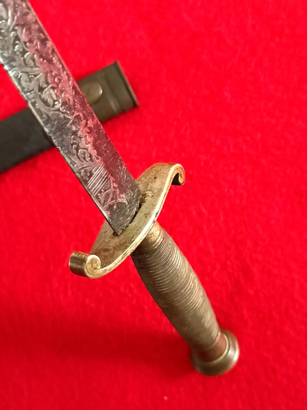 British Royal Navy Mid-19th Century Dagger - View 12
