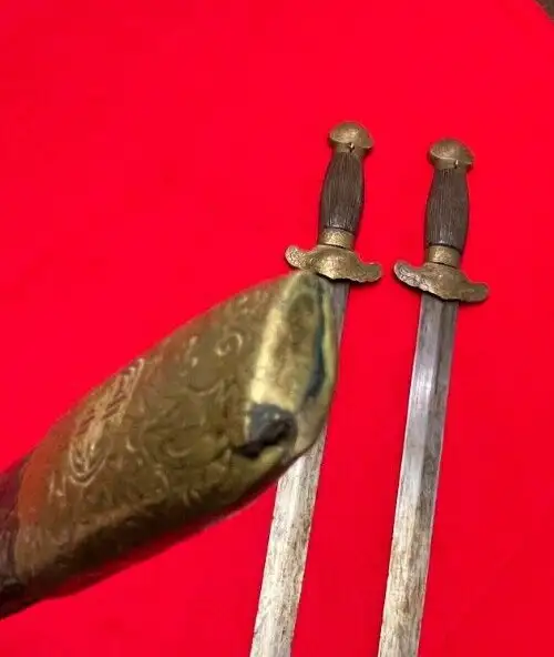 Original Chinese Qing Dynasty Butterfly Sword - View 17