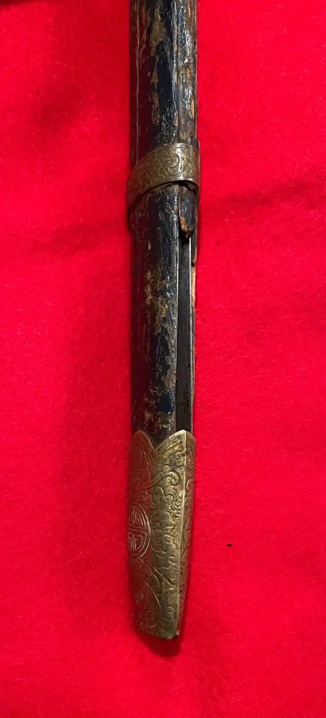 Original Chinese Qing Dynasty Butterfly Sword - View 6