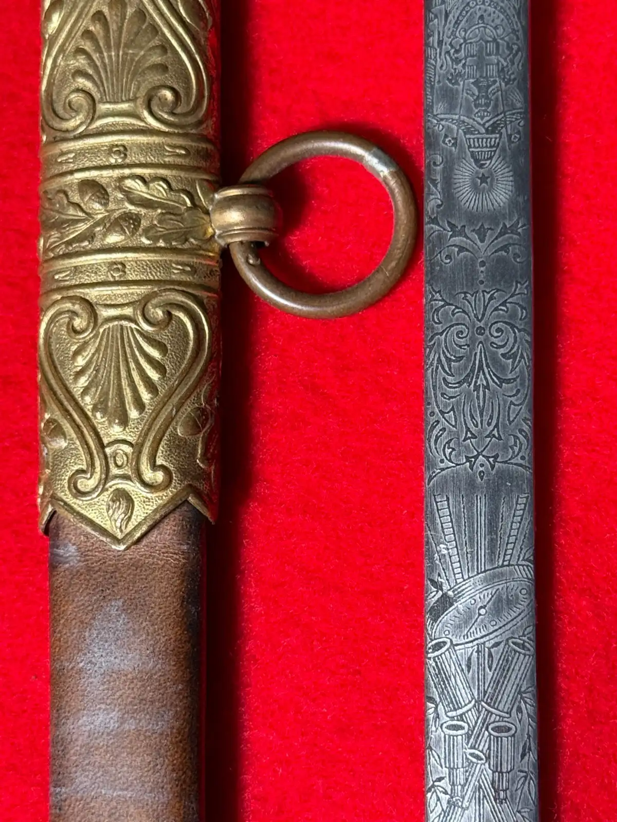 Italian WW2 Air Force Officer M1923 Sword - View 10