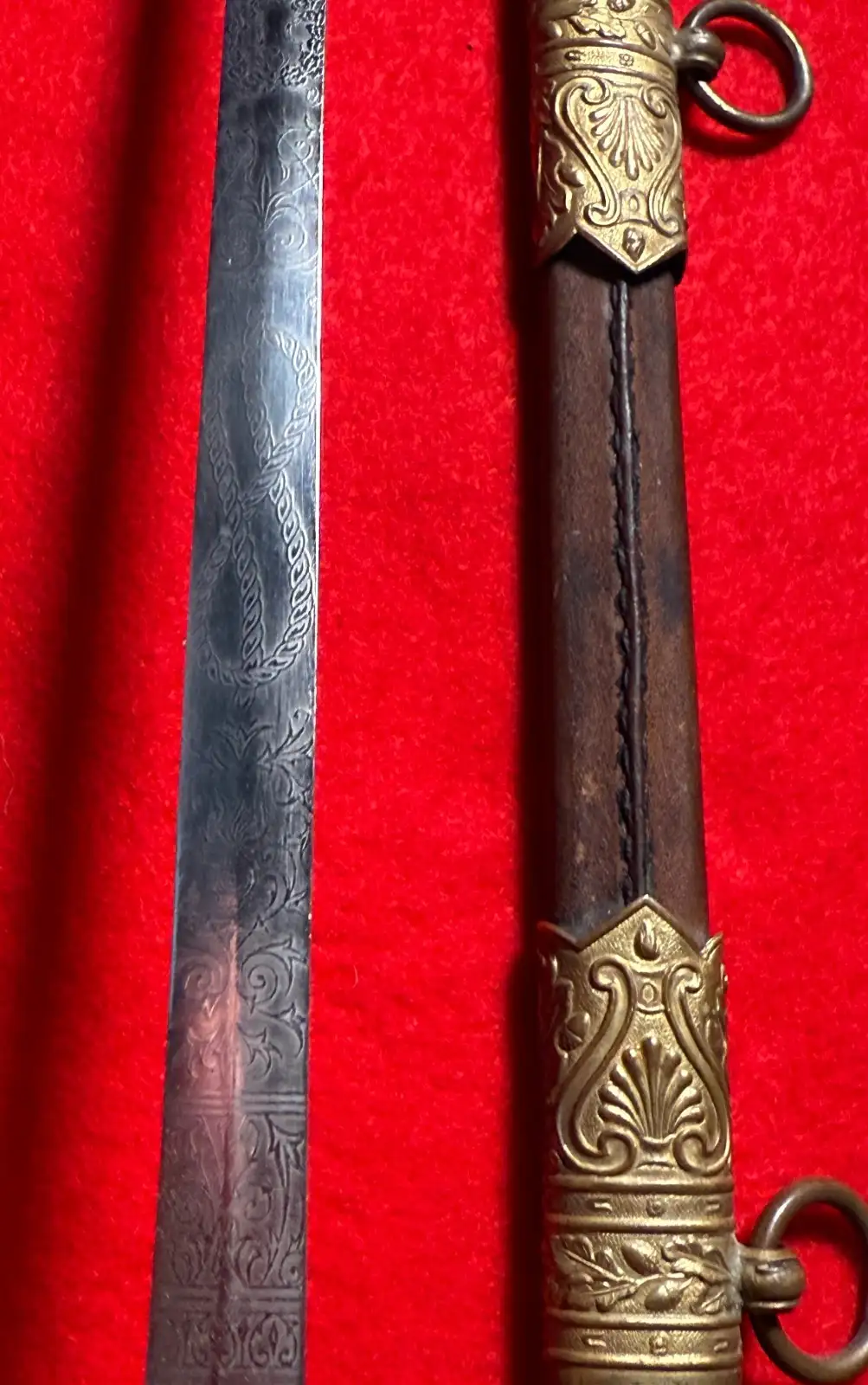 Italian WW2 Air Force Officer M1923 Sword - View 11